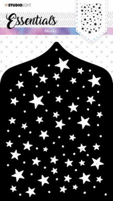Stars stencil - Schablon med stjärnor från Studio Light A5