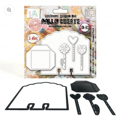 GARDEN CHIC die set 83 stemmed pouch - Stansmallar från AALL & Create