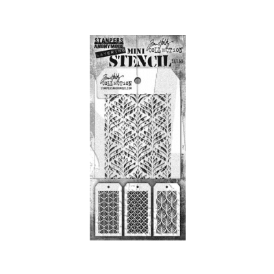 STENCIL SET 60 - Schablonkit 60 från Tim Holtz Stamper's Anonymous