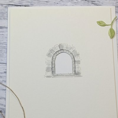 STENFÖRNSTERstansmall från Gummiapan ca 35x33 mm