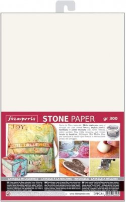 STONE PAPER A4 from Stamperia