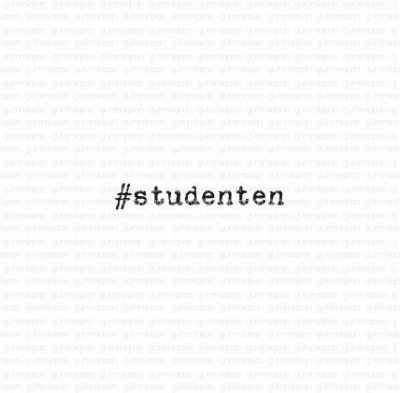 Swedish graduation text rubber stamp from Gummiapan ca 25x4 mm