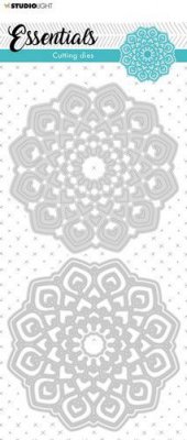 Doily die set 384 - Stansmallar från Studio Light 10,7x21,4 cm