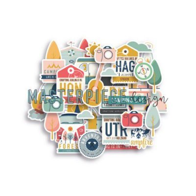 Summer Things travel die-cuts from Masterpiece design