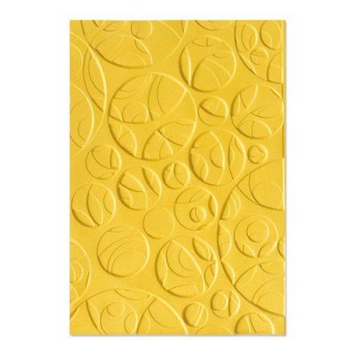 SWISS CHEESE circle dot 3D embossing folder - Embossingfolder med cirkelmönster från Sizzix