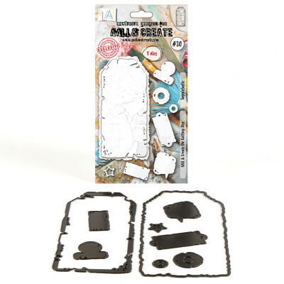 TAGGLETASTIC die set - Stansmallar från AALL & Create