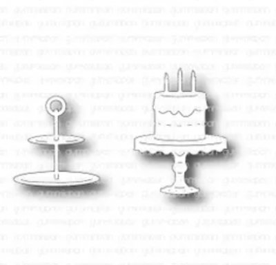 Cake and cookie dish die set from Gummiapan Ca 21x28 mm, 19x20 mm