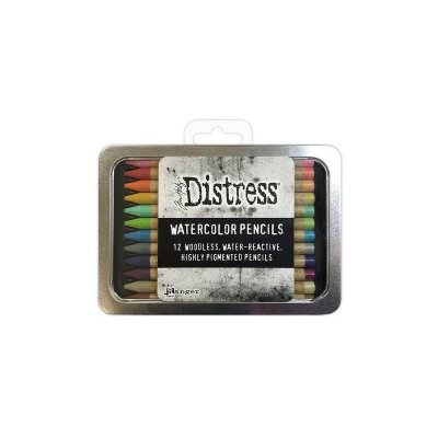 Distress watercolor pencils kit #2 - 12 st from Tim Holtz Ranger ink