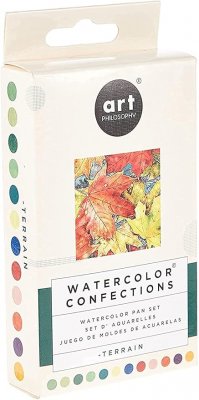 TERRAIN watercolor confections - Akvarellfärger från Prima Marketing