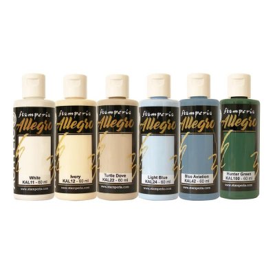 TIMELESS ALLEGRO acrylic paint kit - Akrylfärger från Stamperia