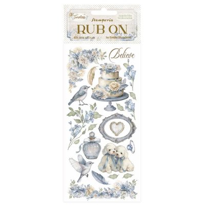 CAKE TIMELESS rubons - Gnuggisar med bröllopstårta från Stamperia