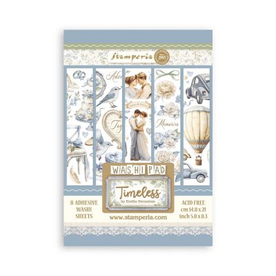 TIMELESS WASHI PAD A5 from Stamperia