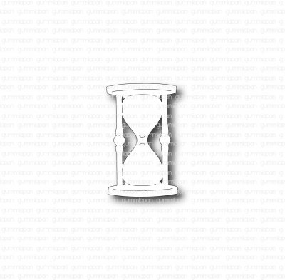 Hourglass die from Gummiapan 1,3x2,1 cm