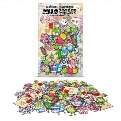 TINSEL AND TIDINGS Christmas ephemera from AALL & Create