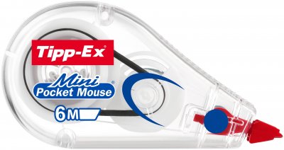 Tipp-Ex korrigeringsroller Mini pocket mouse 5 m