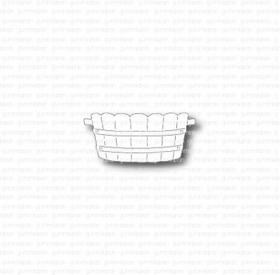 TRÄBALJAstansmall från Gummiapan 3,7x1,7 cm