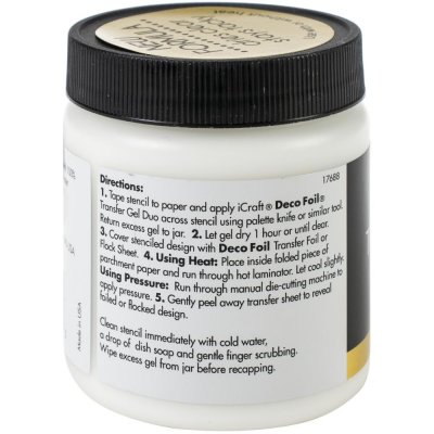 Transfer gel duo 4 fl oz - Överförginsgelé från Deco Foil