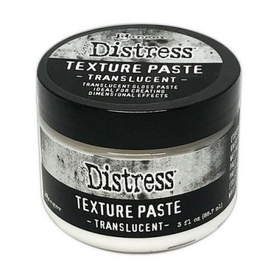 TRANSLUSCENT texture paste - Genomskinlig texturpasta från Tim Holtz Ranger ink 88,7 ml