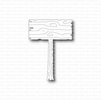 Träskylt - Stansmallar från Gummiapan 4,1x5,7 cm