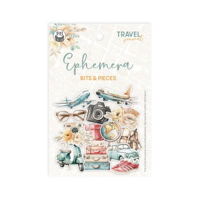 TRAVEL JOURNAL EPHEMERA BITS & PIECES from P13