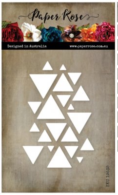 Triangle windows die - Triangelstansmallar från Paper Rose Studio