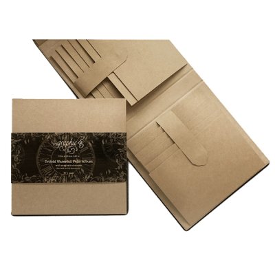 Trifold Waterfall Folio Album - Minialbum med vattenfalls-sidor från Graphic 45