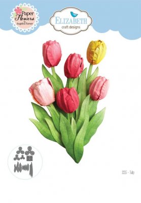 TULIP flower die set from Elizabeth craft designs