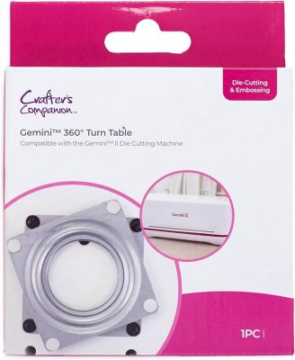TURN TABLE for Die cutting machine Gemini II - Snurrplatta från Crafter's Companion
