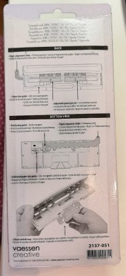 6 hole punch (adjustable) - Ställbar handstans för sex hål från Vaessen Creative