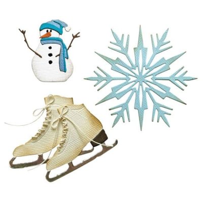 VAULT WINTER WISHES die set from Tim Holtz Sizzix