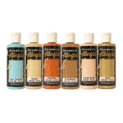 VENICE CITY OF ART ALLEGRO PAINT KIT - Akrylfärger från Stamperia