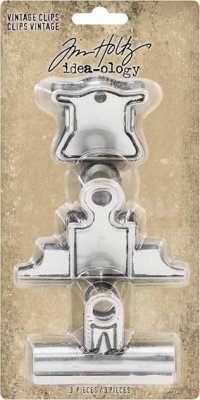 VINTAGE CLIPS - Metallklämmor från Tim Holtz Idea-ology