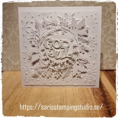 Doodlad cirkel - stansmall från Gummiapan 7,4 cm i diameter