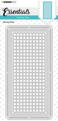Weaving slimline grid die set from Studio Light 10,5x21 cm
