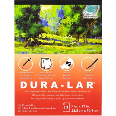 CLEAR .004 Wet Media Pad 11X14 12 sh from Grafix ca 27,9x35,5 cm