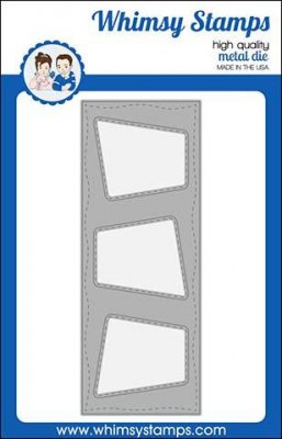 Marquee slimline die - Stansmall från Whimsy Stamps 20x7,5 cm