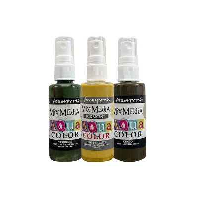 WHISPERING WOODS aquacolor paint kit from Stamperia