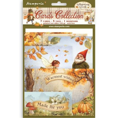 Whispering Woods Cards Collection from Stamperia