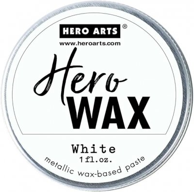 WHITE HERO WAX - Vitt vax från Hero Arts