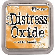 distress oxide ink, tim holtz, ranger ink, wild honey, honung, gul, orange, stämpeldyna