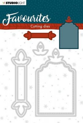 Winter's favourite tag die set 335 from Studio Light