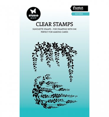 WISTERIA clear stamp set from Studio Light A7