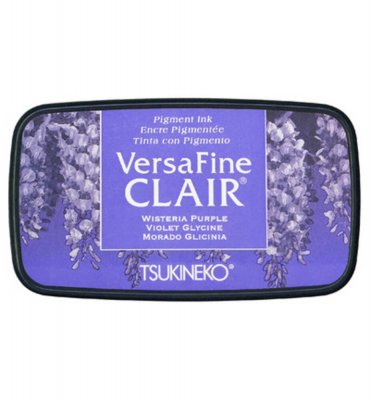 WISTERIA PURPLE ink pad - Lila stämpeldyna från Versafine Clair Tsukineko