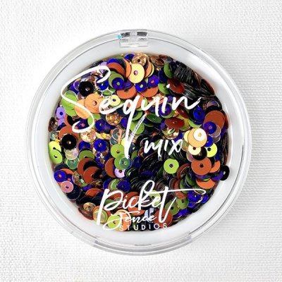 Witches brew Halloween sequin mix from Picket Fence studios