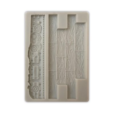 WOOD AND MECHANISMS songs of the sea mould from Stamperia A6