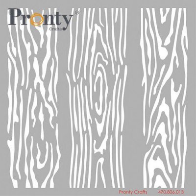 WOOD BOARDS PLANKS stencil from Pronty 15x15 cm