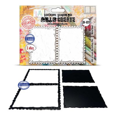WORN PANEL rectangle die set from AALL & Create