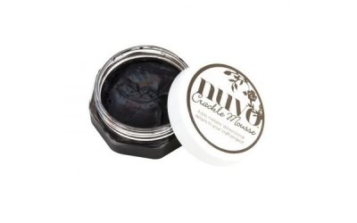 WROUGHT IRON blackish crackle mousse - Mörk krackeleringsmousse från Nuvo 62,5 g