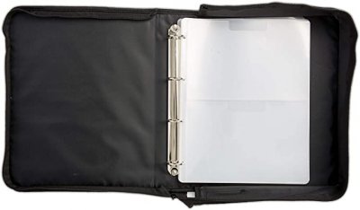 A4 Storage Folder for embossing folders - Svartvitprickig förvaringsväska för embossingfoldrar från Xcut